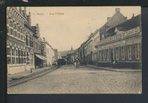 Ansichtskarte S. Menin Ypres Belgien Feldpost Breslau Polen Schlesien