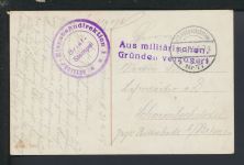 Militaria Ansichtskarte 1. Weltkrieg Kämpfe an der Aisne Frankreich Feldpost Bremen