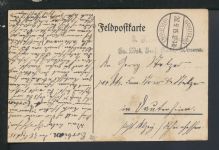 Ansichtskarte Reklame Asbach Bouillon Belgien Feldpost Dautenheim