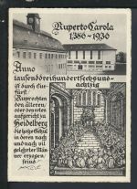 Ansichtskarte Heidelberg Baden-Württemberg 550 Jahre Universität SST 1936