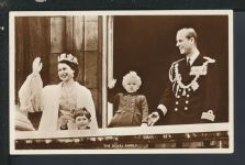 Foto Ansichtskarte Brighton Großbritannien Royal Family Berlin 1953 Queen Elisabeth