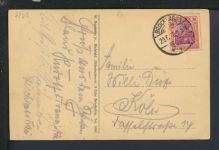 Ansichtskarte Halle NRW Kiskers Bogen Köln 1928