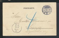 Jugendstil Ansichtskarte Vereinfachte Deutsche Stenographie Leipzig Sachsen