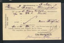 Deutsches Reich Köln Klettenberg NRW Reklame Cito Werke Rheinfelden Schweiz 1918