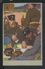 Militaria Ansichtskarte Reklame Bahlsen Leibniz Kekse Feldpost Köln Lindenthal