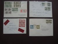 Sammlung Bundesrepublik Brief inter. Lot Bedeutende Deutsche Zusammendrucke