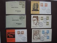 Sammlung Bundesrepublik Brief inter. Lot Bedeutende Deutsche Zusammendrucke