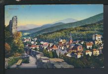 Bahnpost Ansichtskarte Badenweiler Baden-Württemberg Müllheim Badenweiler Zug 9