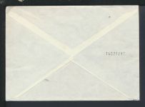 Bahnpost Brief Bund Baden-Württemberg Stuttgart Frankfurt Zug 815 Breisach