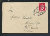 Bahnpost Brief Deutsches Reich Oberschlesien Liegnitz Heydebreck Zug 378 Keitum