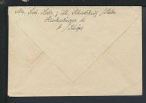 Bahnpost Brief Deutsches Reich Oberschlesien Liegnitz Heydebreck Zug 378 Keitum