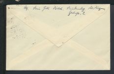 Bahnpost Brief Deutsches Reich Rheinland-Pfalz Betzdorf Zug 1232 Gronau NRW