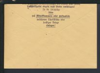 Bahnpost Postscheckbrief Deutsches Reich Bayern Würzburg Bamberg Zug 286