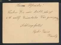 Bahnpost Ganzsache Deutsches Reich Baden-Württemberg Waldshut Immendingen Z 174