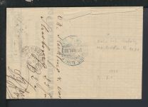 Bahnpost Brief Deutsches Reich Frankreich Elsass Strassburg Avricourt Zug 83