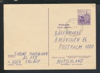 Bahnpost Ganzsache Österreich Erlauf Kienberg Gaming St Pölten Zug 325