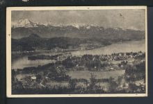 Bahnpost AnsichtskarteÖsterreich Klagenfurt Salzburg Zug 278 Graz Pörtschach