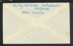 Bahnpost Brief Österreich Pörtschach Klagenfurt Salzburg Zug 500 München Bayern