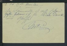 Bahnpost Ganzsache Frankreich Paris Versailles Würzburg Bayern