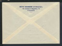 Bahnpost Brief Italien Triest Rom Zug 138 Florenz