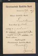 Bahnpost Ganzsache Schweden Christianstad Landskrona 1887