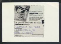 Bahnpost Ganzsache Railway Östereich St Pölten Frankfurt Basel Zug 14179 Lörrach