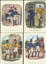 Ansichtskarten Thema Post Postbeamte Postillon div. Altdeutscher Staaten 27 St.