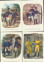 Ansichtskarten Thema Post Postbeamte Postillon div. Altdeutscher Staaten 27 St.