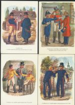 Ansichtskarten Thema Post Postbeamte Postillon div. Altdeutscher Staaten 13 St.
