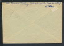Bahnpost Brief Baden-Württemberg Markdorf Radolfzell Lindau Zug 59 Breisach
