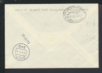 Bahnpost Brief Express DDR Sachsen Pirna Frankfurt Zug 1824 Hutzfeld