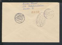 Bahnpost Brief Express DDR Brandenburg Eisenhüttenstadt Berlin Dresden Z 2678