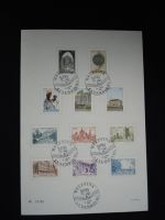 Luxemburg 667-677 Luxus nummer. Gedenkblatt 1000 Jahre Stadt Philatelie MELUSINA