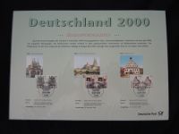 Deutschland KMS Kursmünzen & Briefmarken Deutsche Post 2000-2003 Luxus Erhaltung
