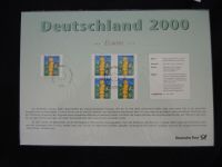 Deutschland KMS Kursmünzen & Briefmarken Deutsche Post 2000-2003 Luxus Erhaltung