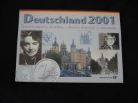 Deutschland KMS Kursmünzen & Briefmarken Deutsche Post 2000-2003 Luxus Erhaltung