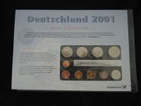 Deutschland KMS Kursmünzen & Briefmarken Deutsche Post 2000-2003 Luxus Erhaltung