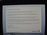 Deutschland KMS Kursmünzen & Briefmarken Deutsche Post 2000-2003 Luxus Erhaltung