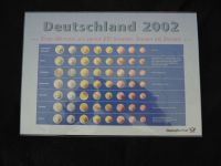 Deutschland KMS Kursmünzen & Briefmarken Deutsche Post 2000-2003 Luxus Erhaltung