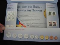 Deutschland KMS Kursmünzen & Briefmarken Deutsche Post 2000-2003 Luxus Erhaltung