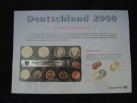 Deutschland KMS Kursmünzen & Briefmarken Deutsche Post 2000-2003 Luxus Erhaltung