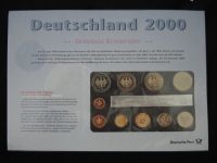 Deutschland KMS Kursmünzen & Briefmarken Deutsche Post 2000-2003 Luxus Erhaltung