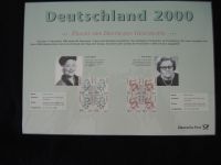 Deutschland KMS Kursmünzen & Briefmarken Deutsche Post 2000-2003 Luxus Erhaltung