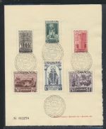 Luxemburg inter. Lot uralt Briefe +Sonderheft 309-314 Willibrord + Charlotte u.a