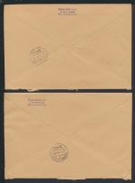 Luxemburg inter. Lot uralt Briefe +Sonderheft 309-314 Willibrord + Charlotte u.a