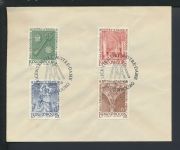 Luxemburg inter. Lot uralt Briefe +Sonderheft 309-314 Willibrord + Charlotte u.a