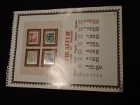 Luxemburg inter. Lot uralt Briefe +Sonderheft 309-314 Willibrord + Charlotte u.a