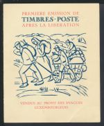 Luxemburg inter. Lot uralt Briefe +Sonderheft 309-314 Willibrord + Charlotte u.a