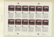 Österreich 108-109 Bogen Kleinbogen Luxus postfrisch MNH UNO Vereinte Nationen