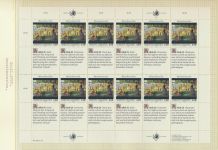 Österreich 139-140 Menschenrechte Bogen Kleinbogen Luxus postfrisch MNH UNO